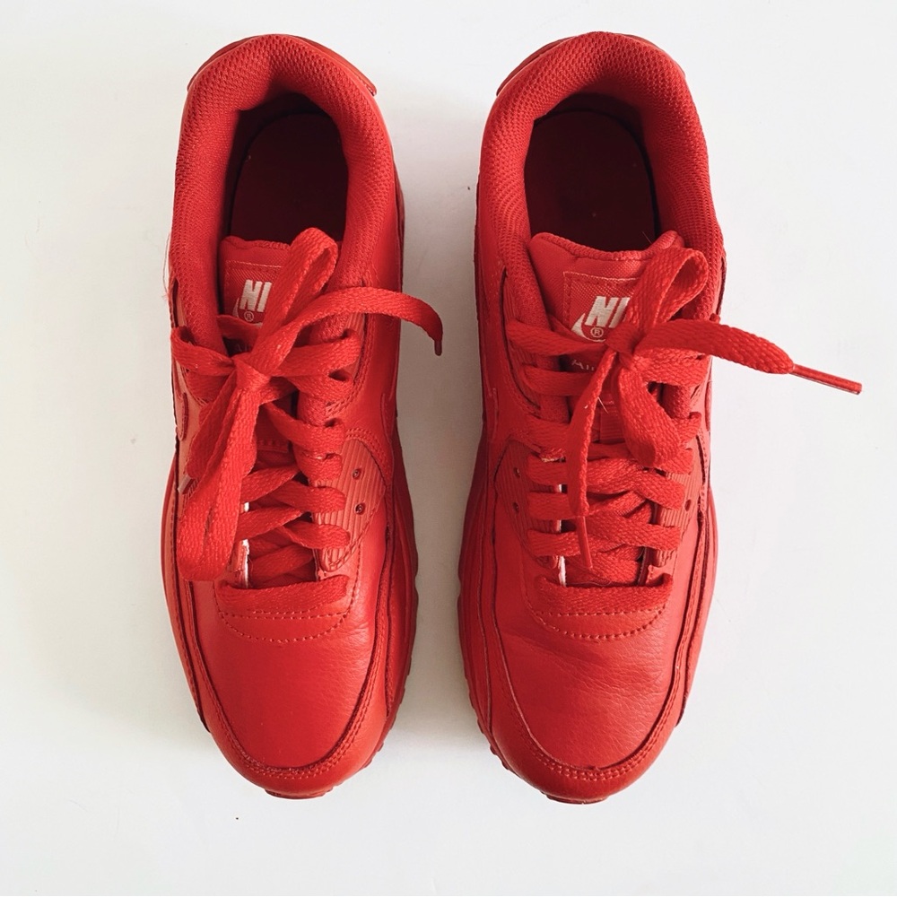 NIKE Air Max 90 Triple Essential Shoes “University Red”